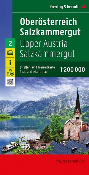 Horní Rakousko-Salzkammergut 1:200 000 / automapa