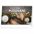 Kalendář 2026 stolní: Putování za pivem, 23,1 x 14,5 cm