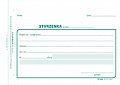 Stvrzenka, A6, 100 listů, NCR