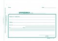 Stvrzenka, A6, 100 listů, NCR