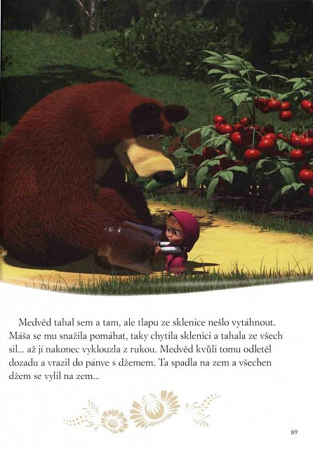 Náhled Máša a medvěd - Zlatá kniha pohádek