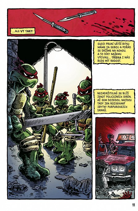 Náhled Želvy Ninja - Menu číslo 1