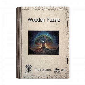 Dřevěné puzzle/Strom života I A2