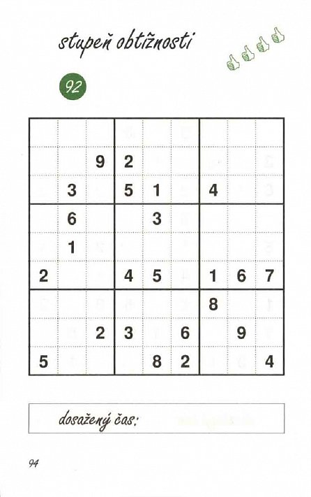 Náhled Sudoku do kapsy 2/2016 (zelená)