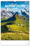 Kalendář 2025 nástěnný: Hory, 33 × 46 cm