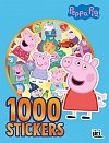 Prasátko Peppa - 1000 samolepek v sešitu