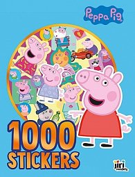 Prasátko Peppa - 1000 samolepek v sešitu