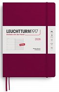 Weekly Planner & Notebook 2026 Composition (B5) Port Red