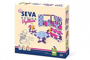 Stavebnice SEVA - Rodina Bydlíme 564 ks