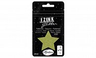 Třpytky IZINK Glitter velikost M - světle zelená, 60 ml, 1.  vydání