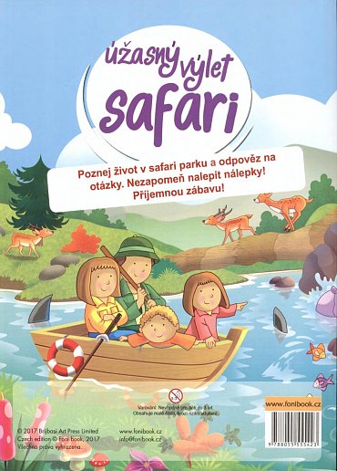 Náhled Úžasný výlet safari - Nalep i nálepky!