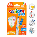 Carioca fixy Baby 2+, kulatý hrot, 6 ks