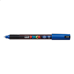 Posca popisovač PC-1MR, 0,7 mm, modrá (33)
