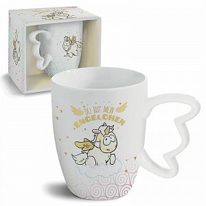 Hrneček porcelánový Jednorožec  Anděl Angelia 310 ml