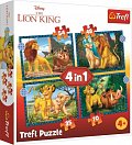 Puzzle Dobrodružství Lvího krále 4v1