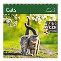Kalendář nástěnný 2023 - Cats, plánovací