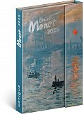 NOTIQUE Týdenní magnetický diář Claude Monet 2026, 11 x 16 cm