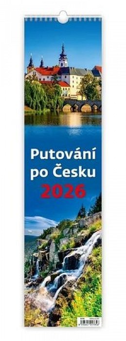 Kalendář nástěnný 2026 - Putování po Česku