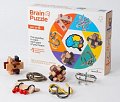 Recenttoys Hlavolam - Brain Puzzle (sada 6 ks)