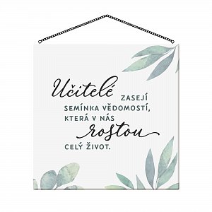 Cedulka - Učitelé