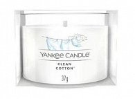 YANKEE CANDLE Clean Cotton svíčka votivní 37g