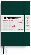 Week Planner 2026 Paperback (B6+) Forest Green