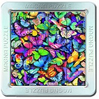 Magnetické 3D puzzle Motýli 16 dílků