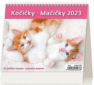 Kalendář 2023 - MiniMax Kočičky/Mačičky - stolní
