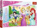 Puzzle Disney princezny Snění