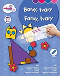 Zábavné učení Stíratelný sešit - Barvy a tvary 4-6 let