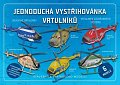 Jednoduchá vystřihovánka vrtulníků - Stavebnice papírového modelu, 2.  vydání