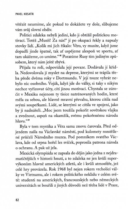 Náhled Věra Čáslavská - Život na Olympu, 2.  vydání