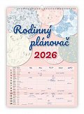 Rodinný plánovač 2026 - nástěnný kalendář