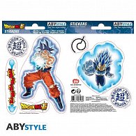 Dragon Ball Samolepky - 2 aršíky Goku&Vegeta