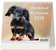 Kalendář stolní 2018 - MiniMax/Pejskové