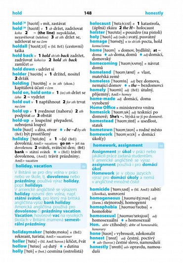 Náhled Anglicko-český, česko-anglický šikovný slovník …nejen do školy, 4.  vydání