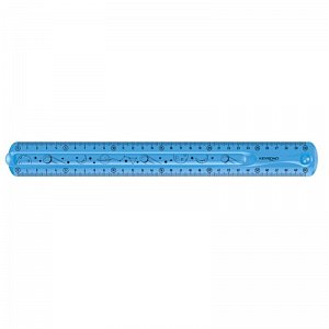 Keyroad Pravítko Flexi, 30 cm - modré