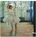 Kalendář 2026 poznámkový: Edgar Degas 30 x 30 cm