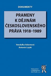 Prameny k dějinám československého práva 1918-1989