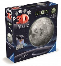 Puzzle-Ball Měsíc svítící ve tmě 72 dílků