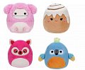 Squishmallows Micromallows 4-Pack Mýval, Bigfoot, Ara, Skořicová rolka 6 cm