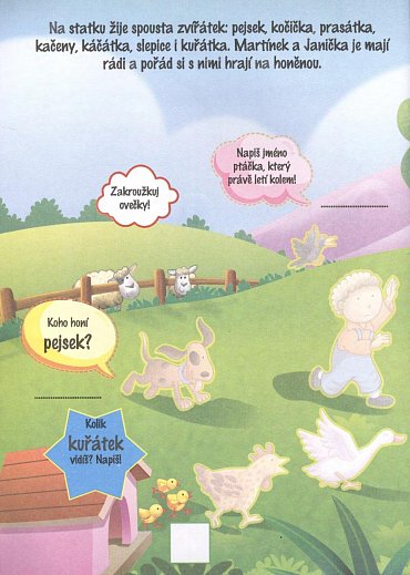 Náhled Život na statku - Nalep i nálepky!