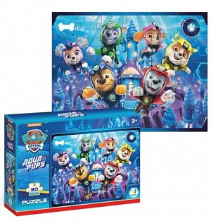 Puzzle Tlapková patrola: Aqua Pups 30 dílků