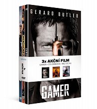 3x DVD Akční film /Gamer + Colombiana + Bez dechu