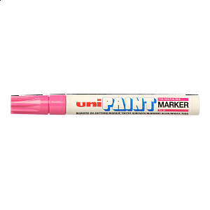 UNI PX-20 lakový popisovač, 2,2 - 2,8 mm, růžový