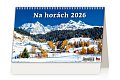 Kalendář stolní 2026 - Na horách – 14denní