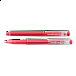 UNI gumovatelné pero s víčkem UF-222, 0,7 mm, červené