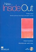 New Inside Out Intermediate: Work Book with Key with Audio CD