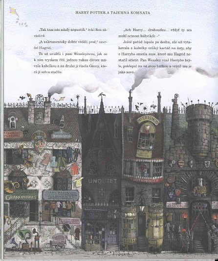 Náhled Harry Potter a Tajemná komnata - ilustrované vydání
