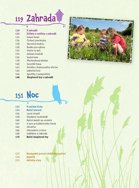 Náhled Dobrodružství v přírodě pro děti - Inspirace pro rodiče, Skvělé nápady pro děti